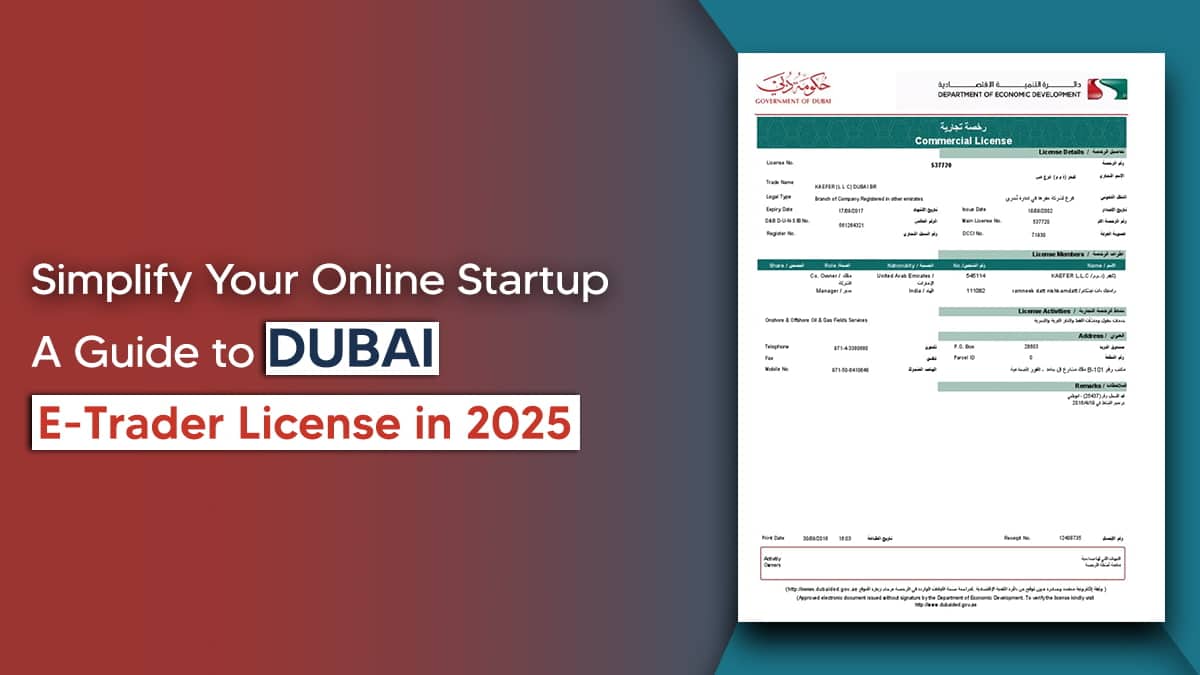 E-trader license in Dubai